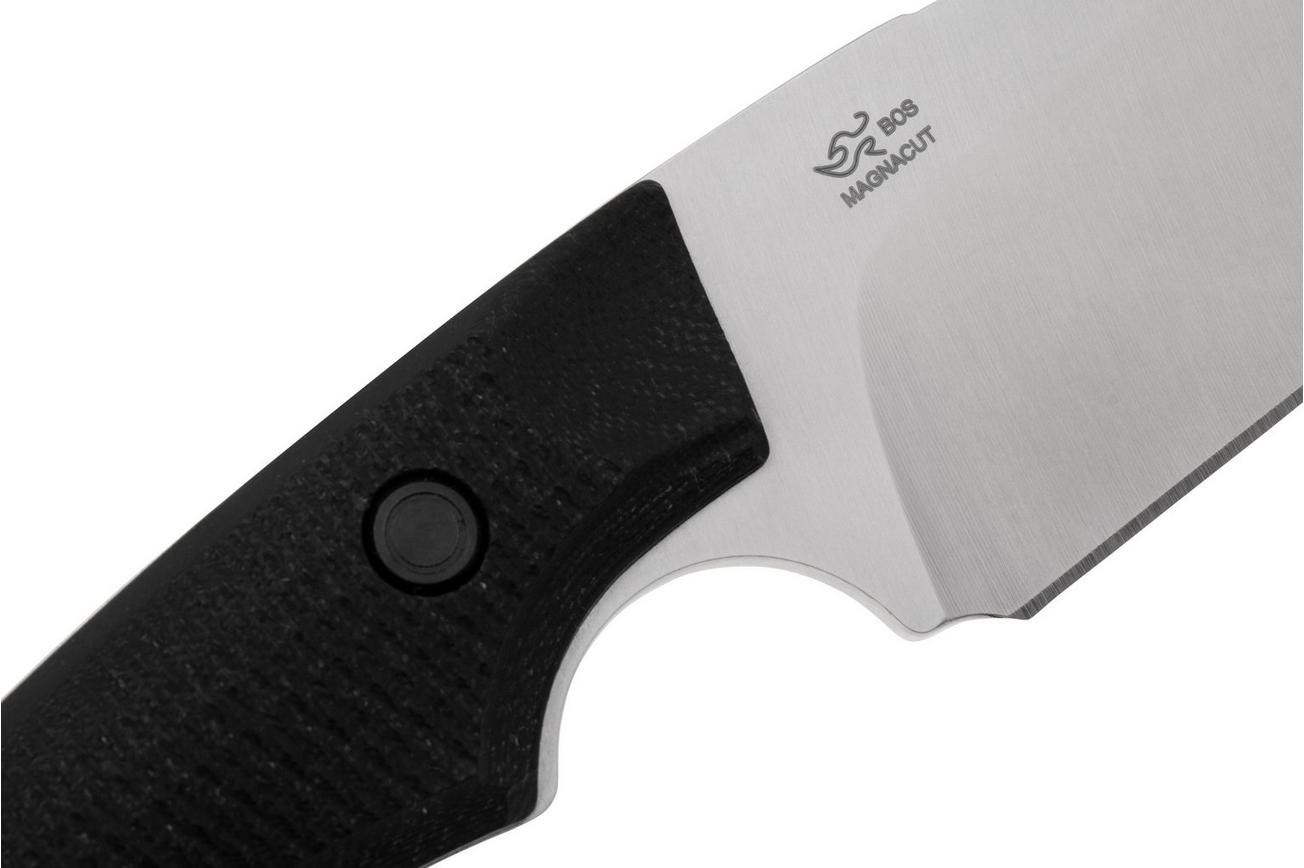 Buck Alpha Hunter Elite 664BKS Magnacut, Black G10, vaststaand mes