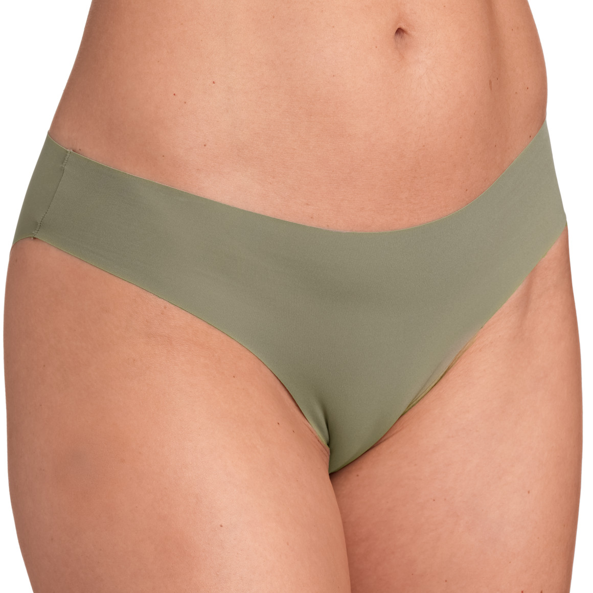 Gina Benotti Damen Seamless-Slip im Basic-Look oliv