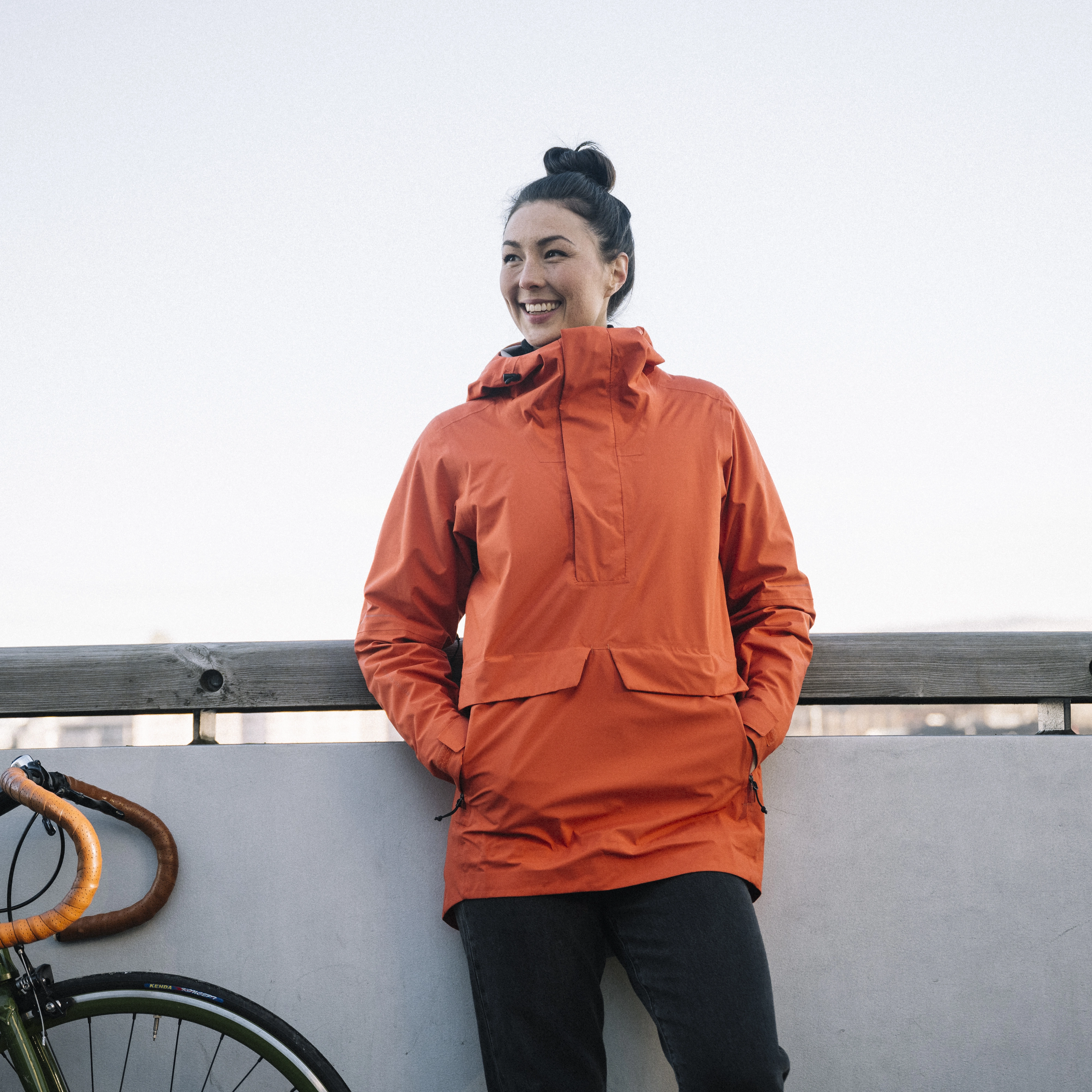 Oslo Urban Anorak Brick