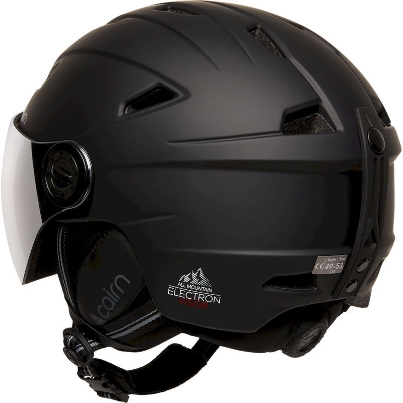 Electron Visor J - Casque ski avec visière enfant