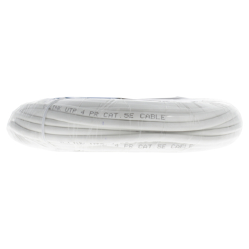 Q-Link UTP kabel CAT5E AWG26 20 meter wit