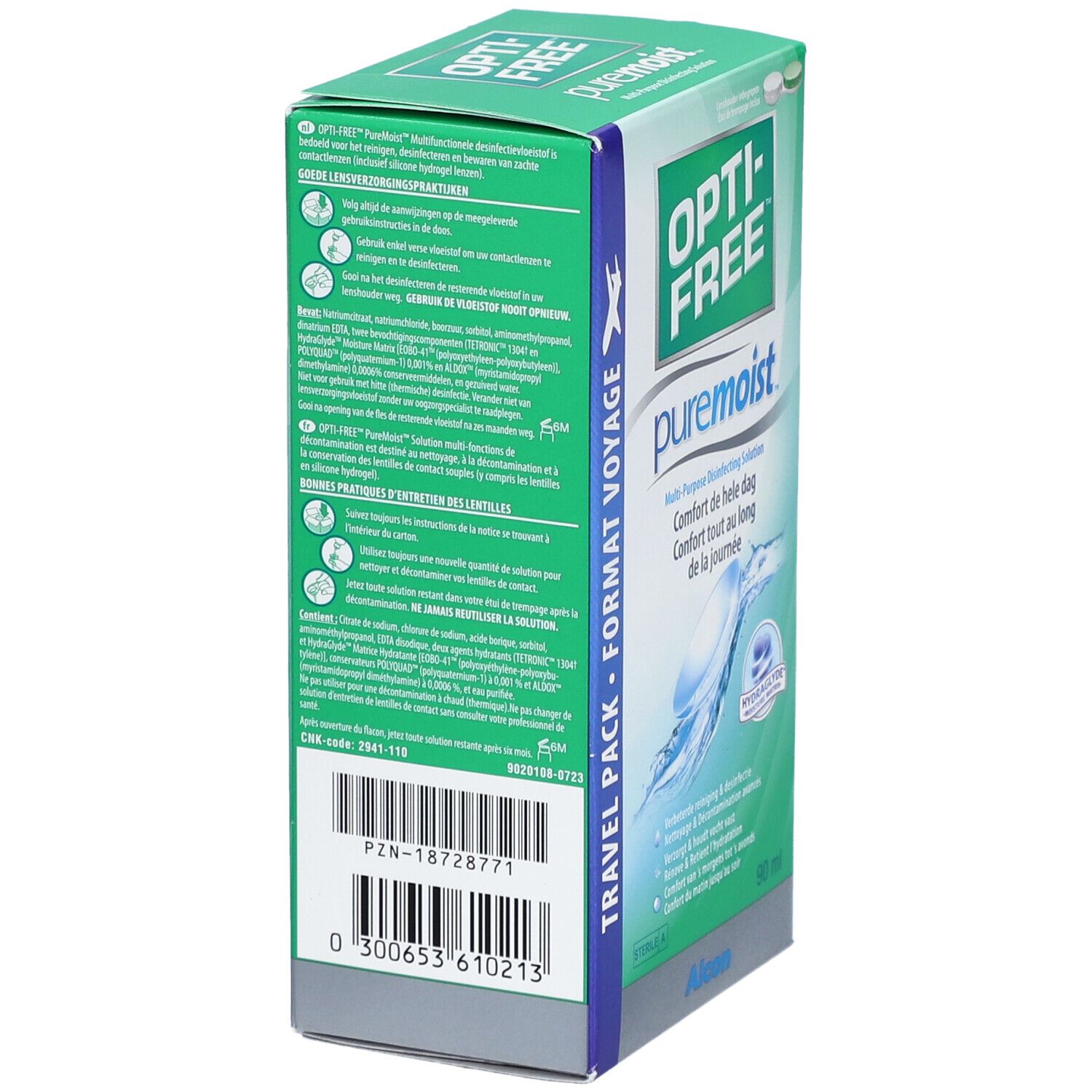 OPTI-FREE® Puremoist® Kontaktlinsenpflegemittel