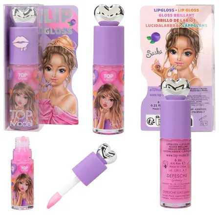 Depesche TOPModel Lipgloss Glow BEAUTY and ME, 1 Packung, 2-fach sortiert