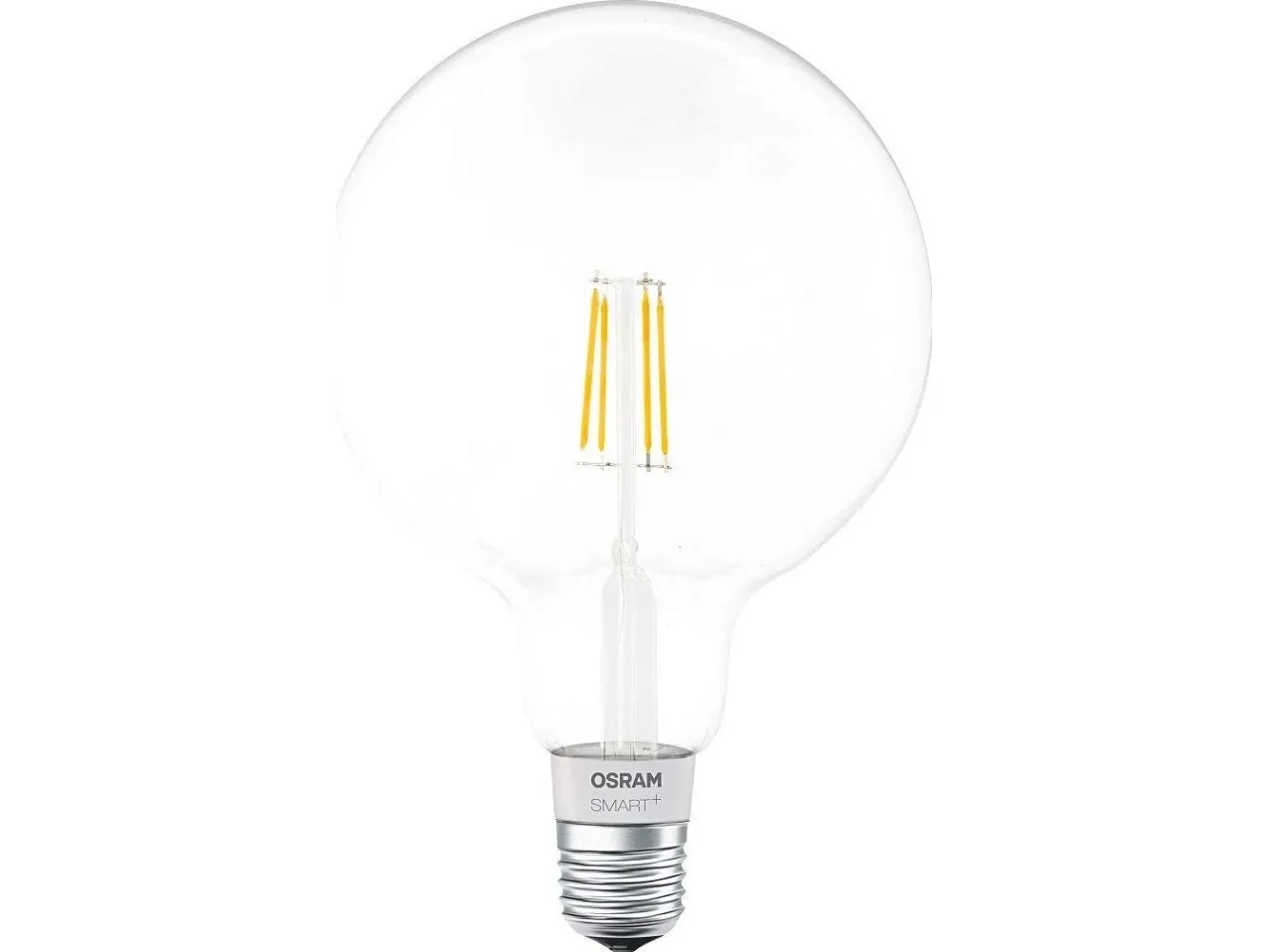 OSRAM Smart  - LED-filament-lyspære - form: G125 - E27 - 5.5 W (tilsvarende 50 W) - varmt hvidt lys - 2700 K