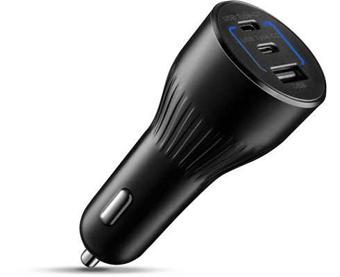 Andersson Car Charger 2xUSB-C PD   1xQC3.0 (95W)