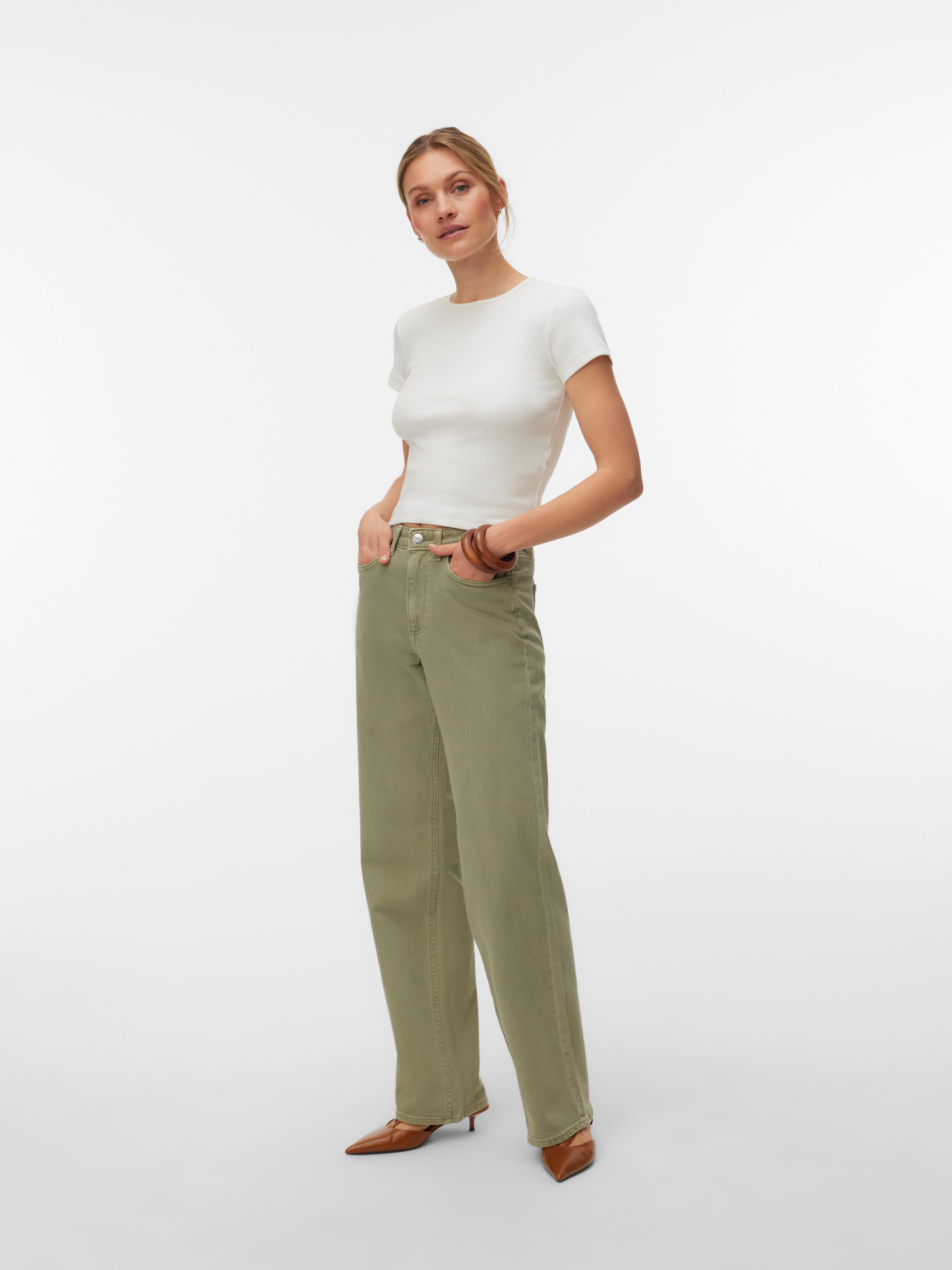 VMTESSA High rise Wide leg fit Jeans