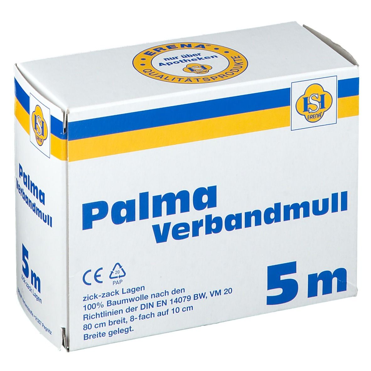 Palma Verbandmull 80 cm x 5 m