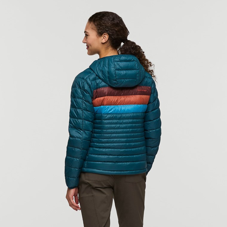 Cotopaxi Fuego Down Hooded Jacket Abyss Stripes
