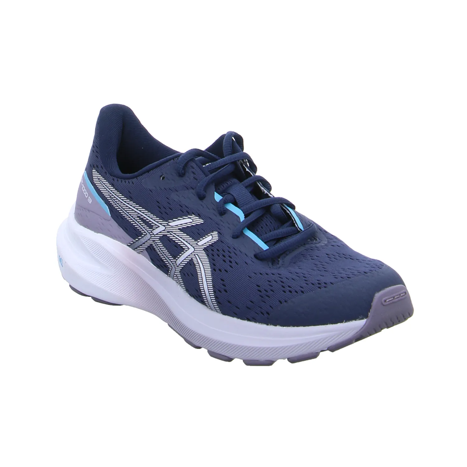 ASICS Kinder Sportschuh Dunkelblau Synthetik  GT-1000