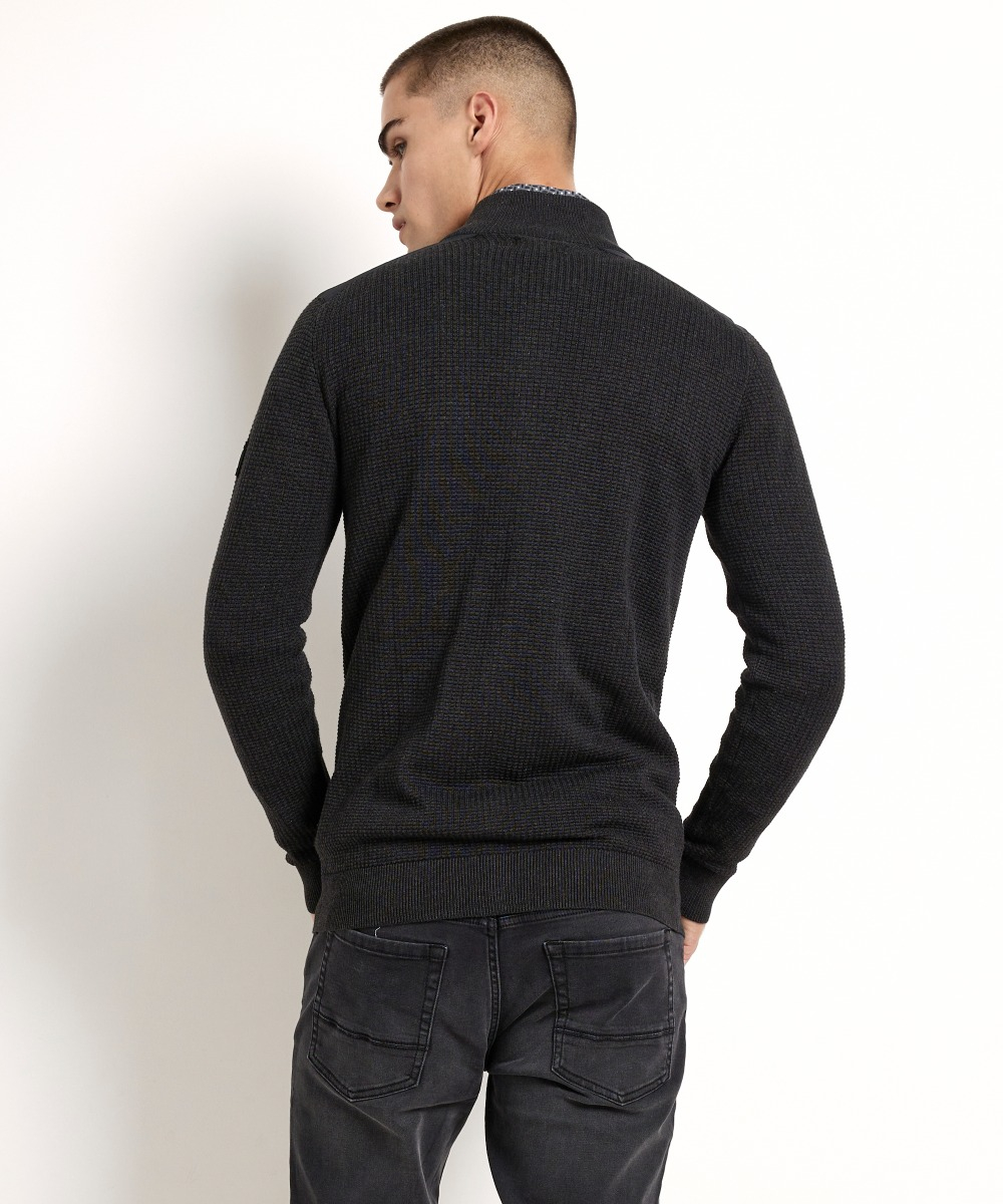 vest met nylon details