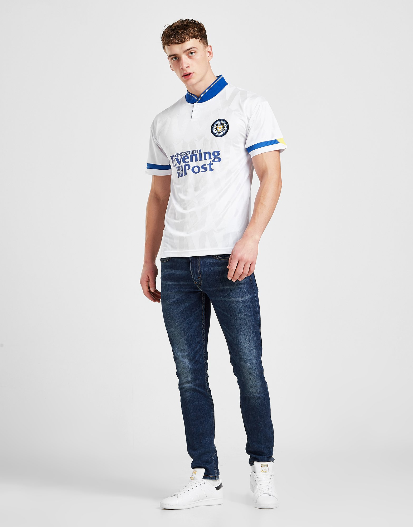 Score Draw Maillot Rétro Domicile Leeds United FC '92 Homme