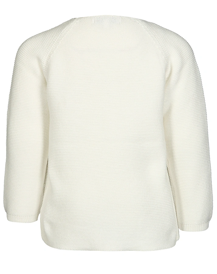 Wickel-Strickjacke PINO KNIT in weiß