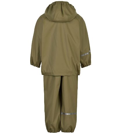 CeLaVi Regenkleidung m. Träger - PU - Khaki