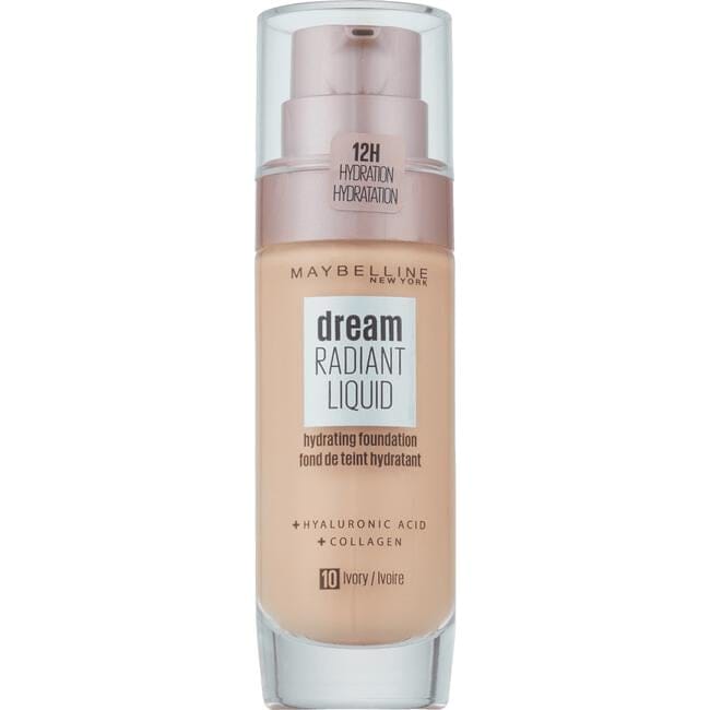 Maybelline - Dream Satin Liquid - 10 Porcel Ivory - Foundation SPF13