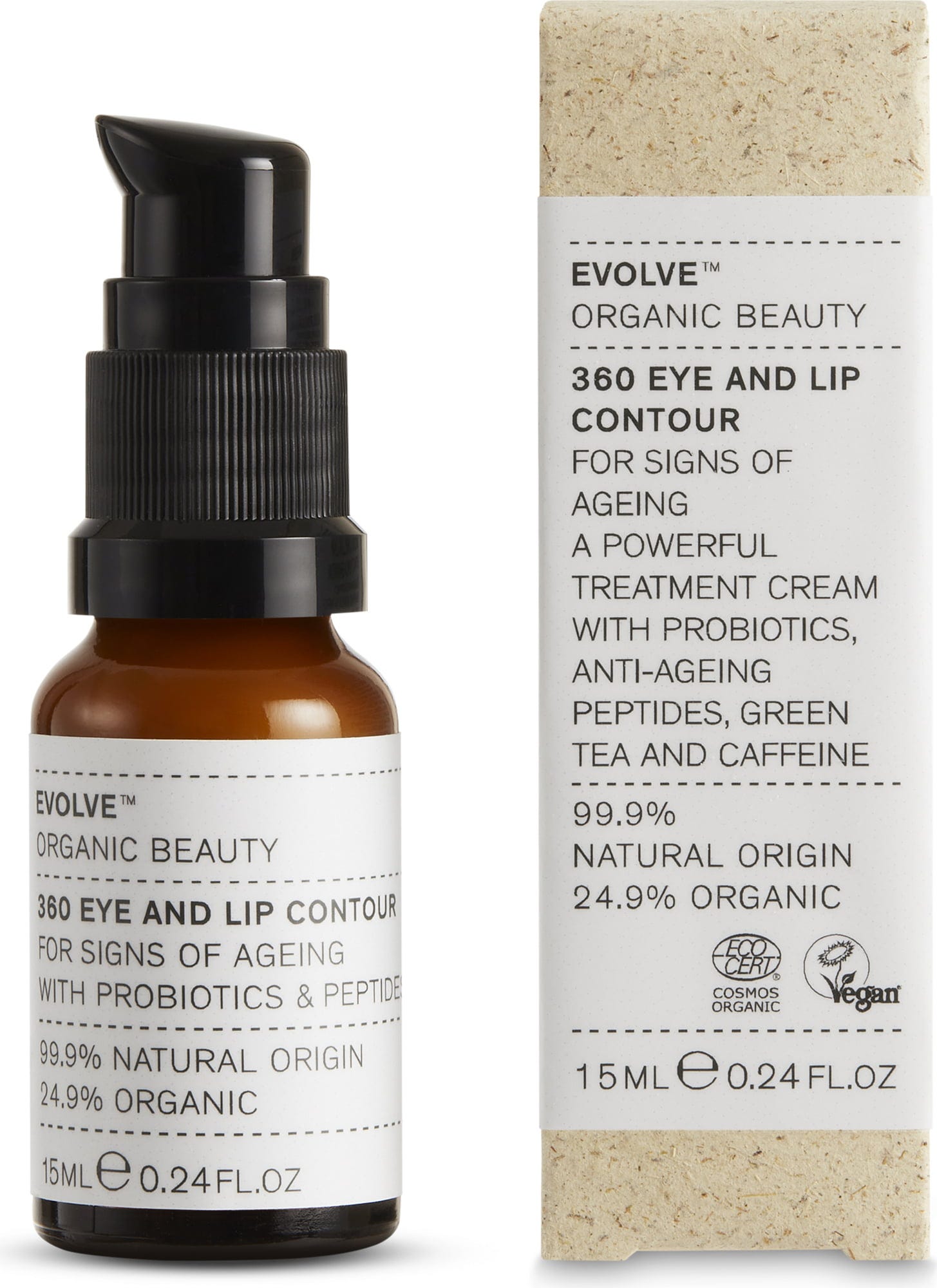 Evolve Organic Beauty  360 Eye & Lip Contour, 15 ml