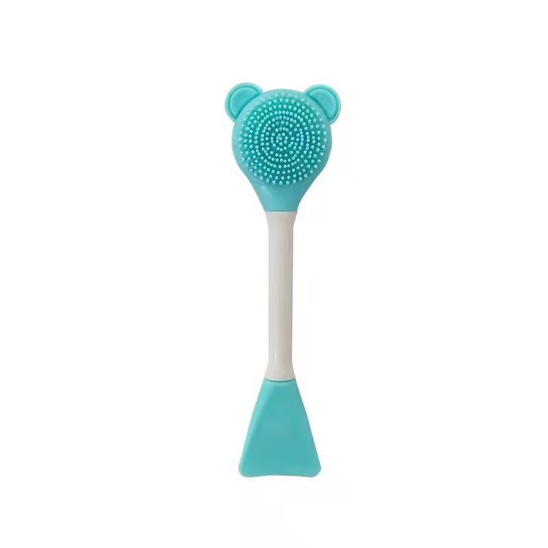 Karnemelk - Bear Dual Head Siliconen Gezichtsreinigingsborstel
