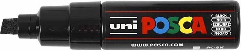 uni - PC-8K - Paintmarker - Assorti - 8 mm Schuin Afgesneden Punt