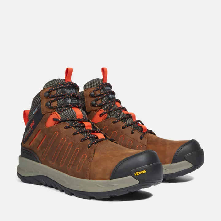 Hiker de travail à bout composite Trailwind pour homme en marron