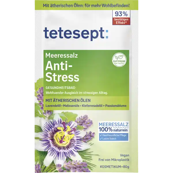 Gesundheitsbad Meeressalz Anti-Stress