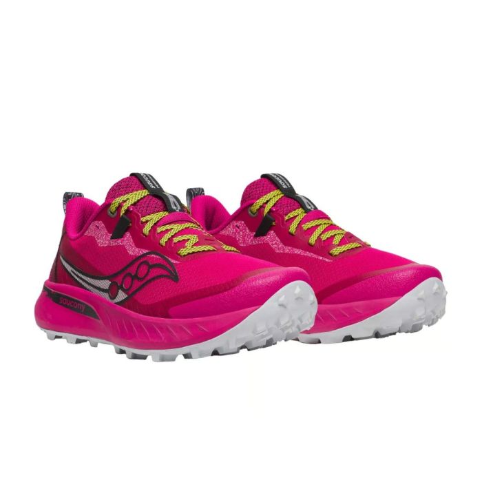 Saucony Dame Trailsko Peregrine 15 Rød