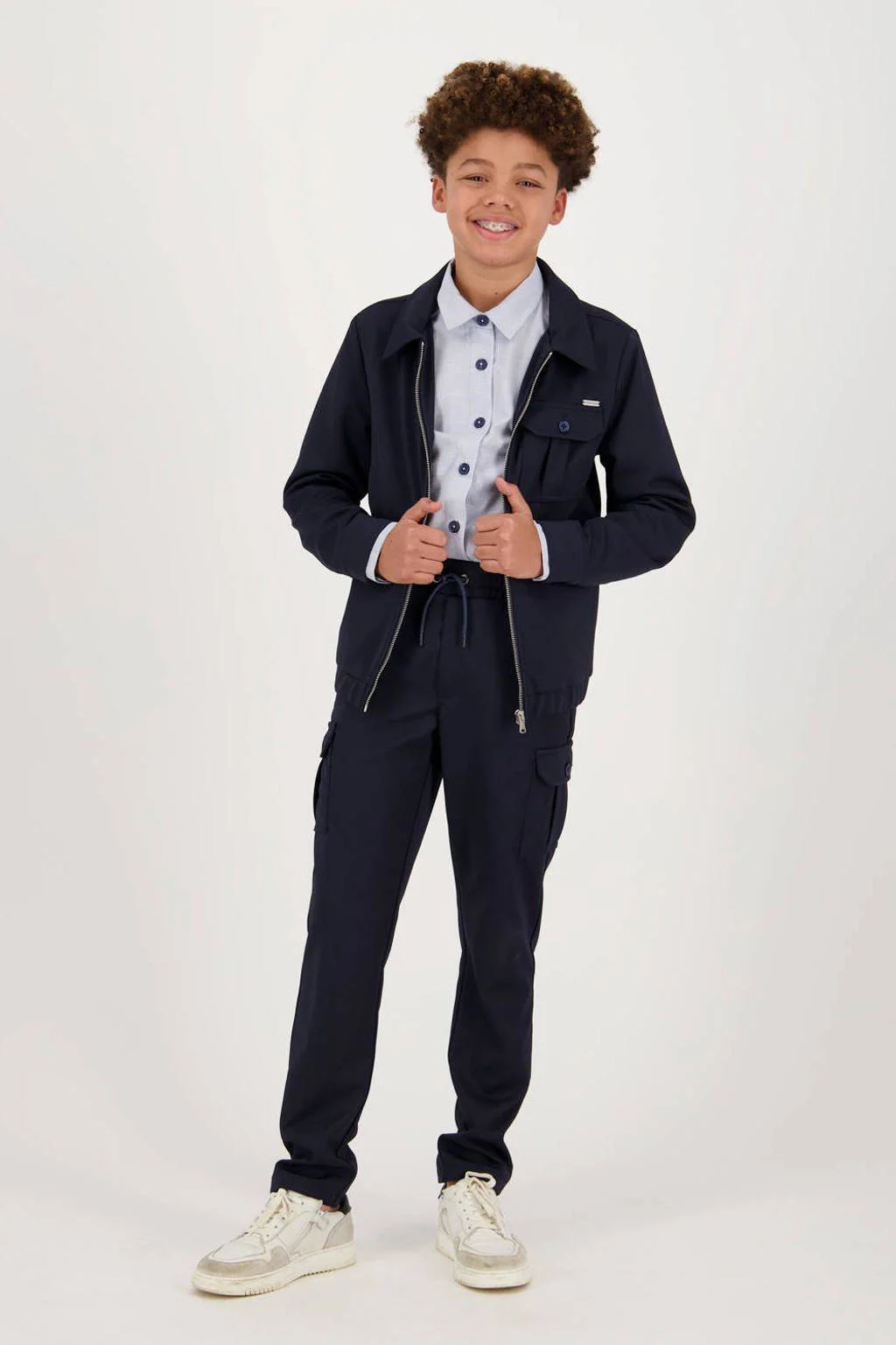Vingino zomerjas TIMOR donkerblauw