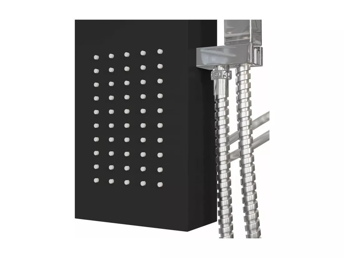 Système de panneau de aluminium noire 15 x 47 x 114 cm 02_0003120