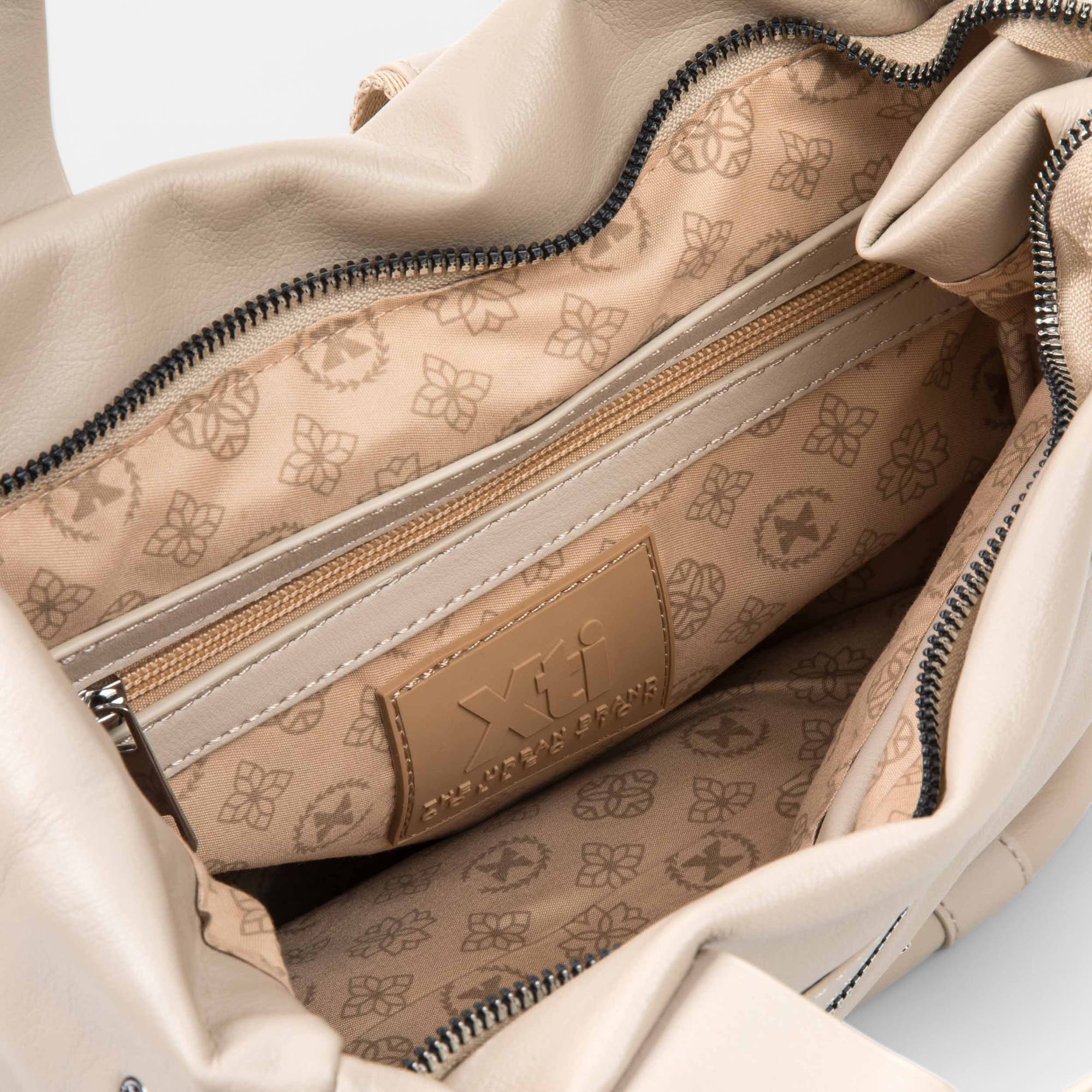Sac à dos beige
