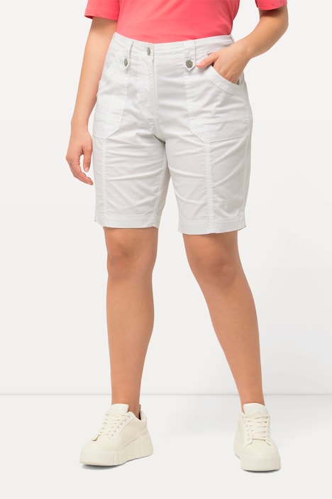 Cargo-Bermuda, Komfortbund, 4-Pocket-Schnitt