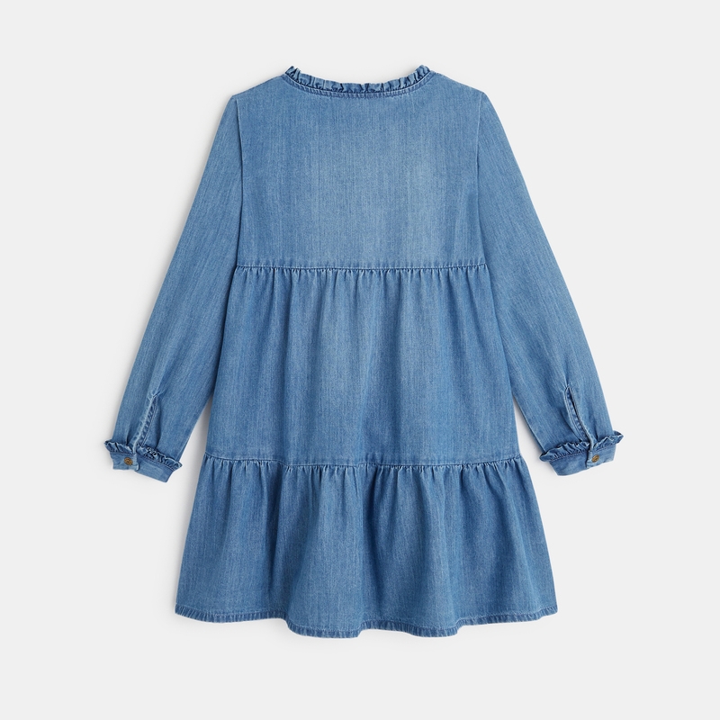 Robe denim light Chipie bleue fille