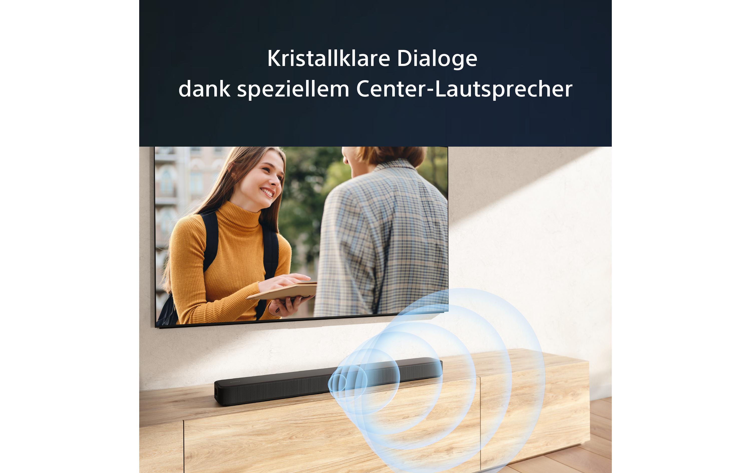 Soundbar HT-S2000<br>Geniessen Sie Surround Sound bei allen Inhalten