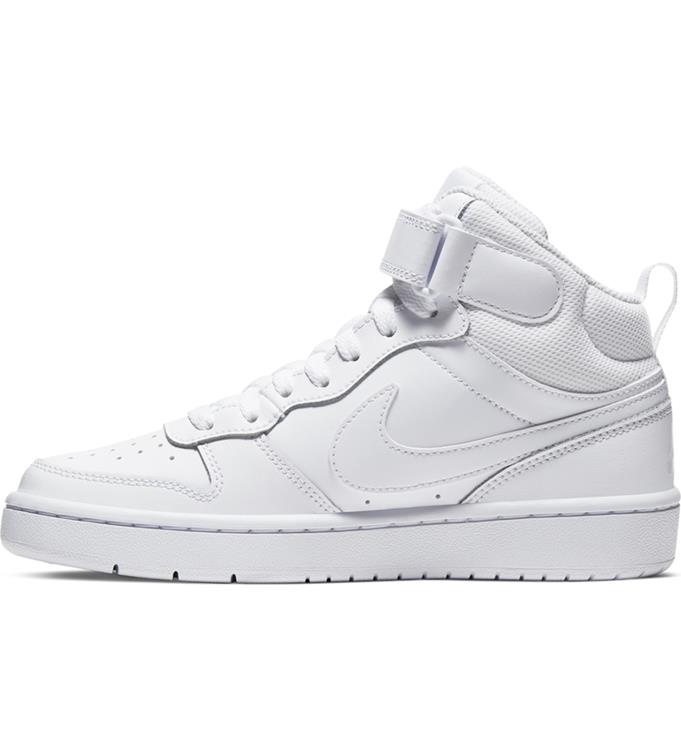 Nike COURT BOROUGH MID 2 (GS) WHITE-WHITE-WHITE