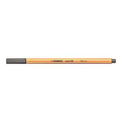 STABILO Point 88 - Feutre fin - 0.4 mm - gris foncé