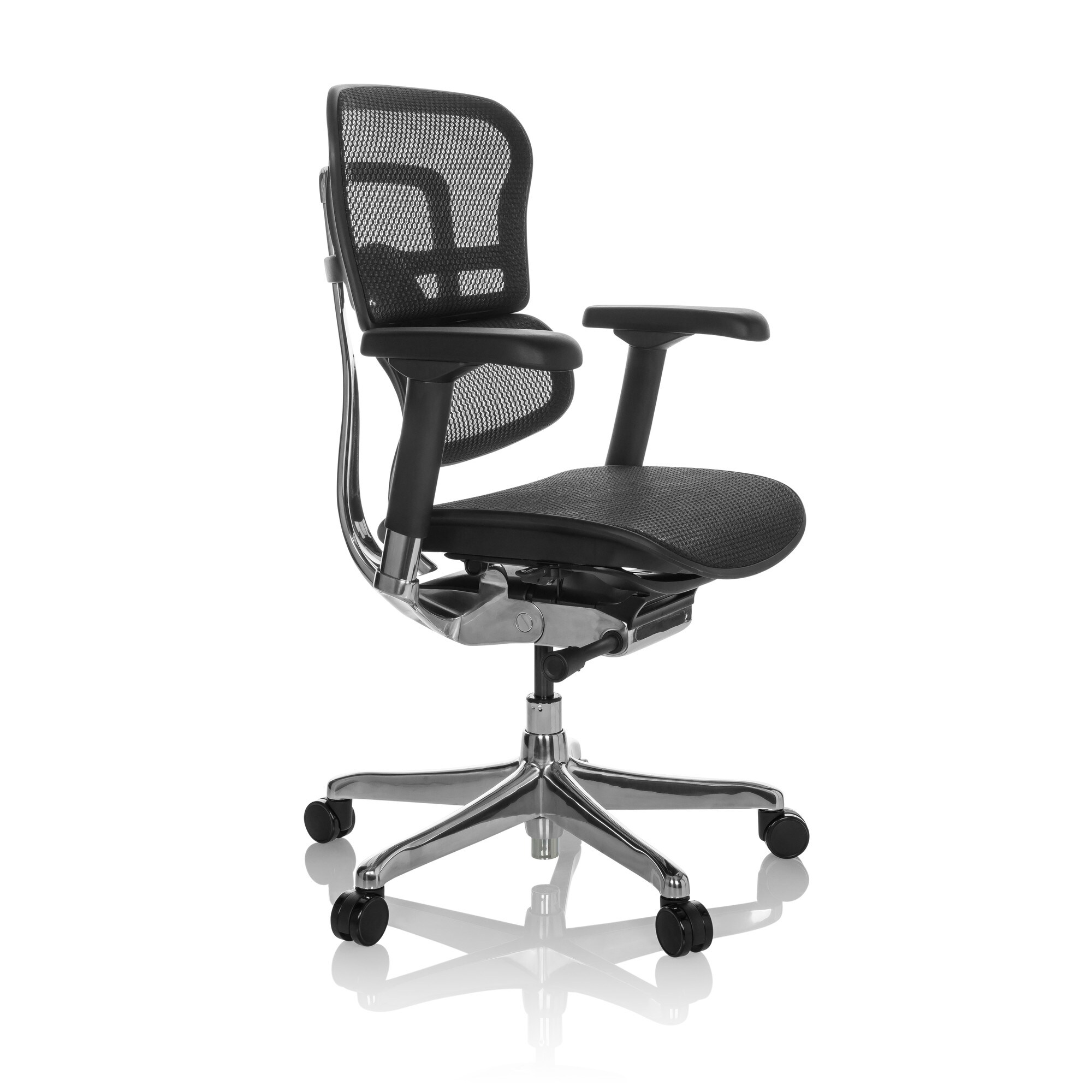 Luxus Chefsessel ERGOHUMAN BASE GEN2 Netzstoff mit Armlehnen (höhenverstellbar) hjh OFFICE