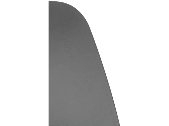 Lot de 2 Tabouret de bar - Plastique - Gris - Gilbert