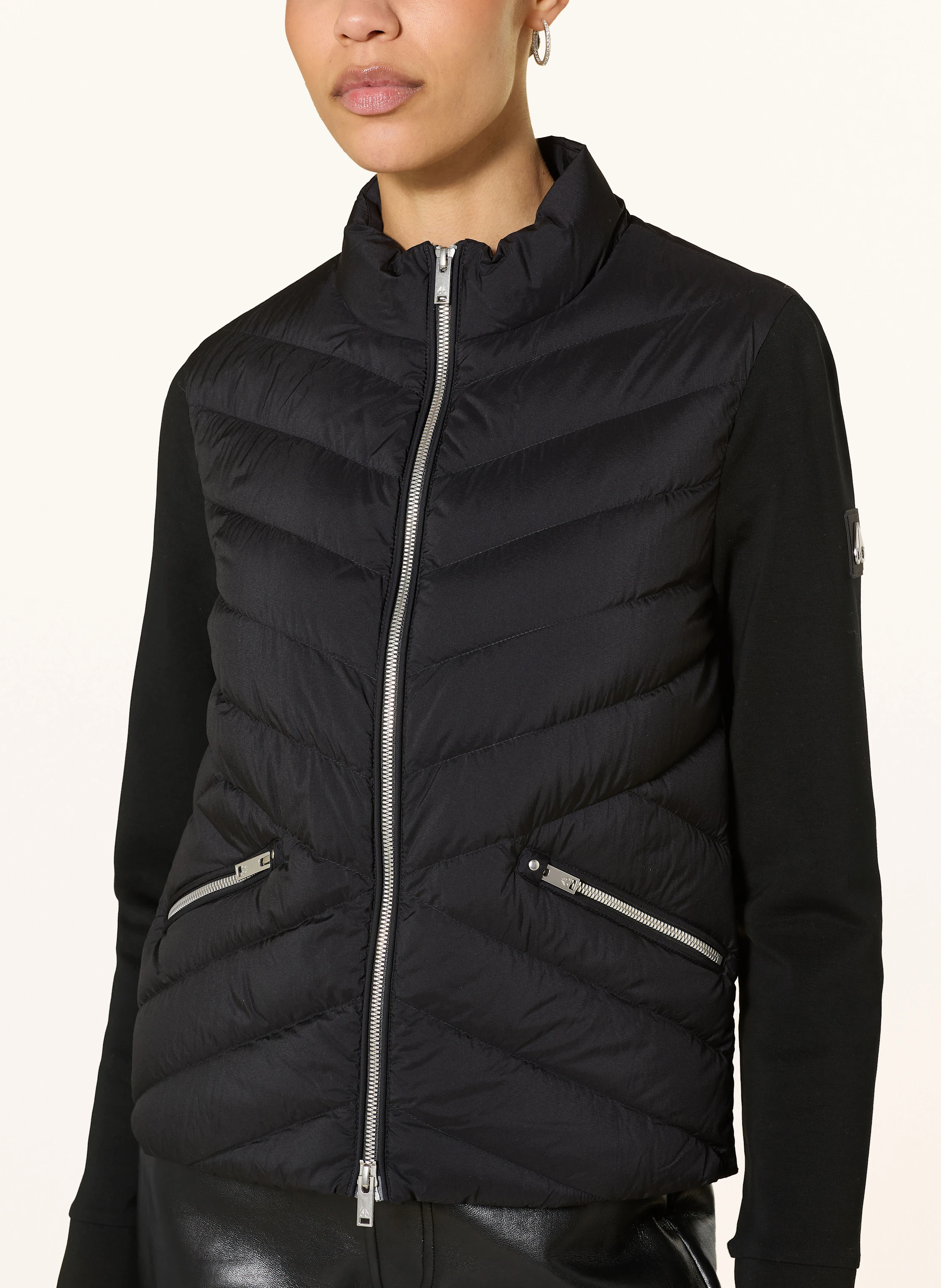 MOOSE KNUCKLES Daunenjacke im Materialmix