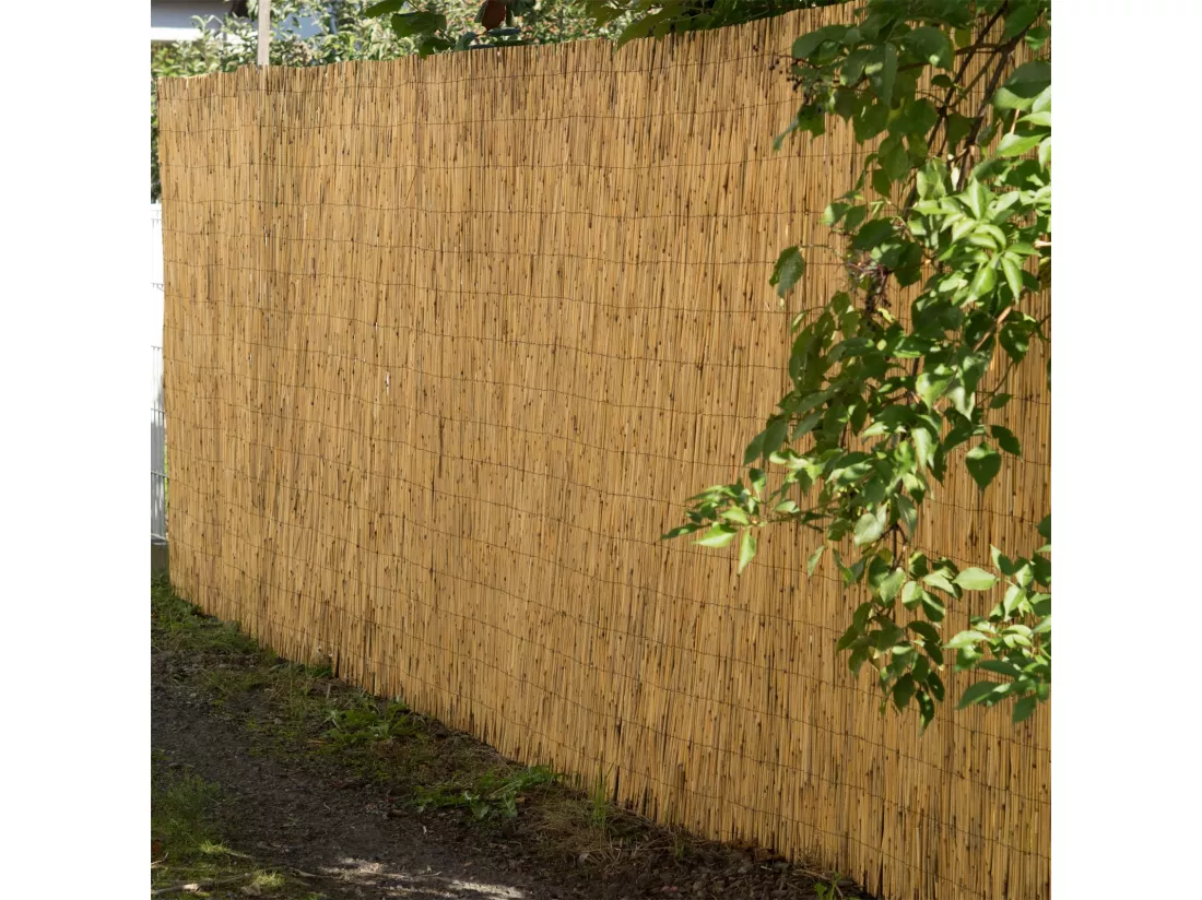 BRISE-VUE Aroa 60x160 cm, roseau couleurs naturelles