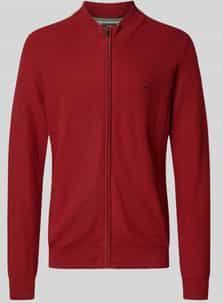 Gebreid jack met logostitching