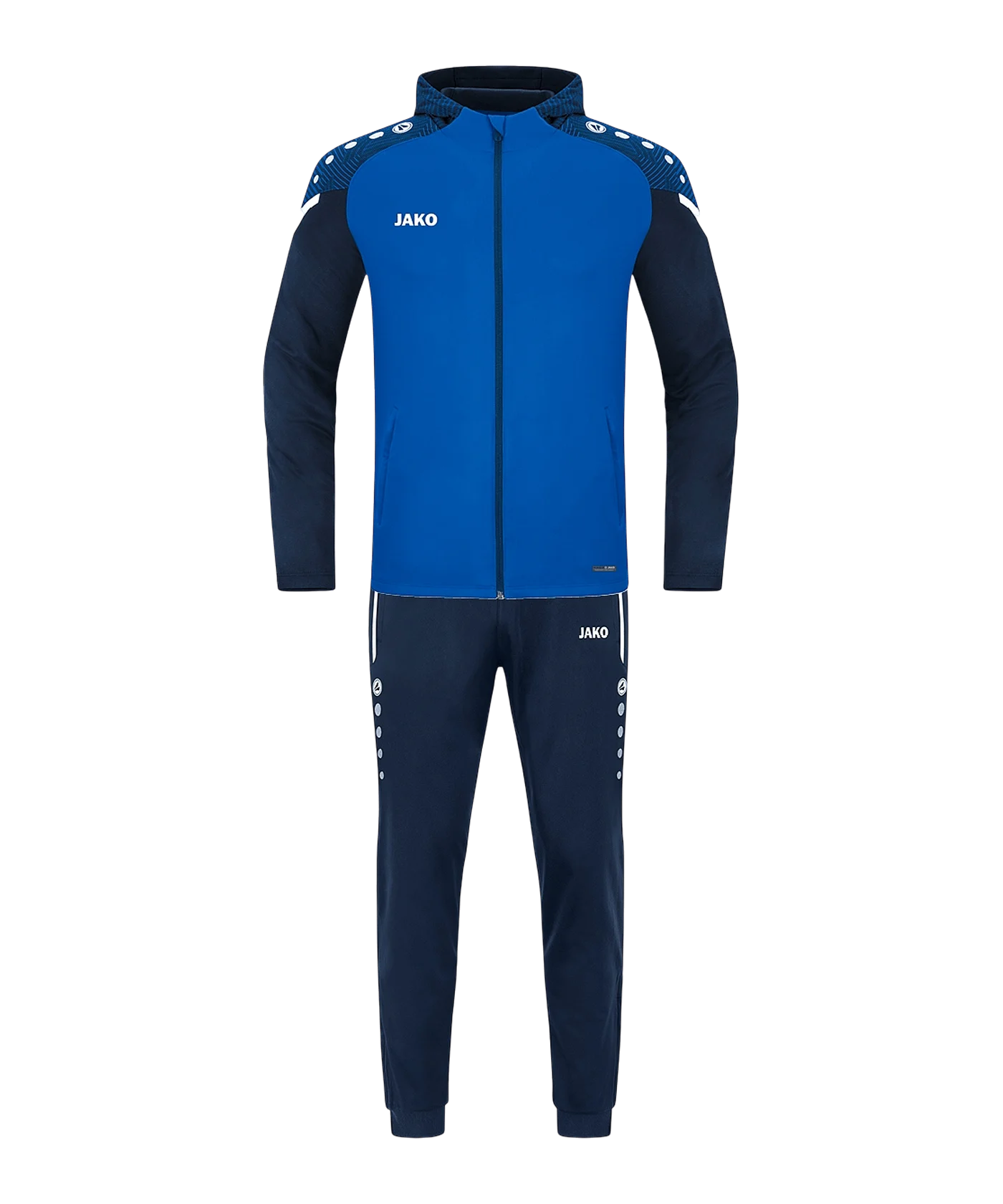JAKO Performance Trainingsanzug mit Kapuze Blau F403
