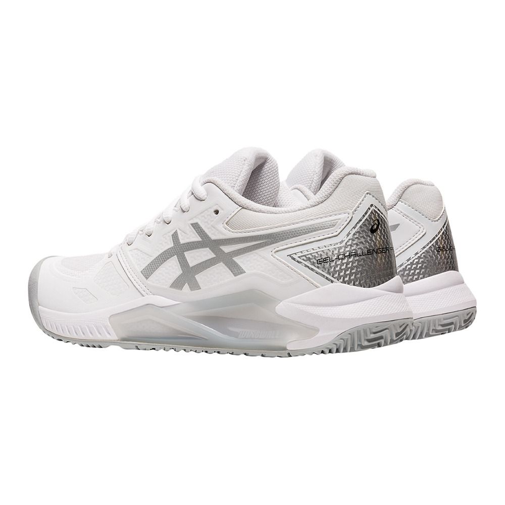 Asics GEL-CHALLENGER 13 PADEL - Chaussures padel Femme white/pure silver