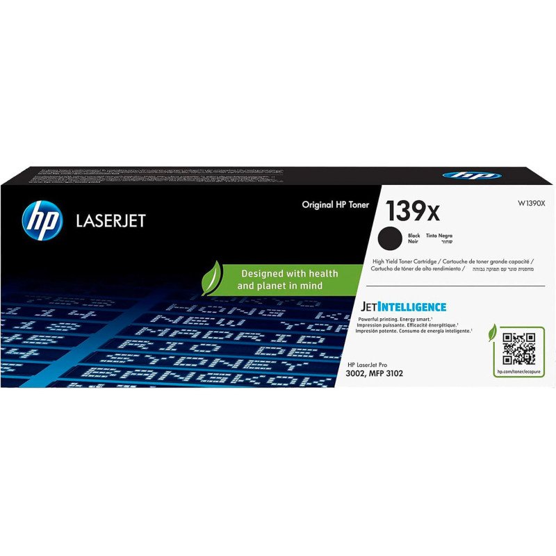 HP Jet Intelligence 139X Toner noir Haute capacité pour imprimante laser