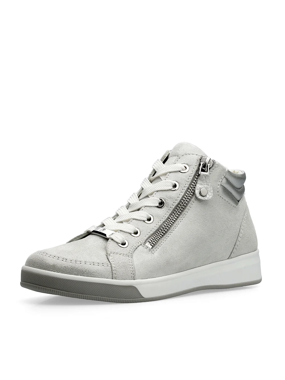 Stiefelette Rom silber
