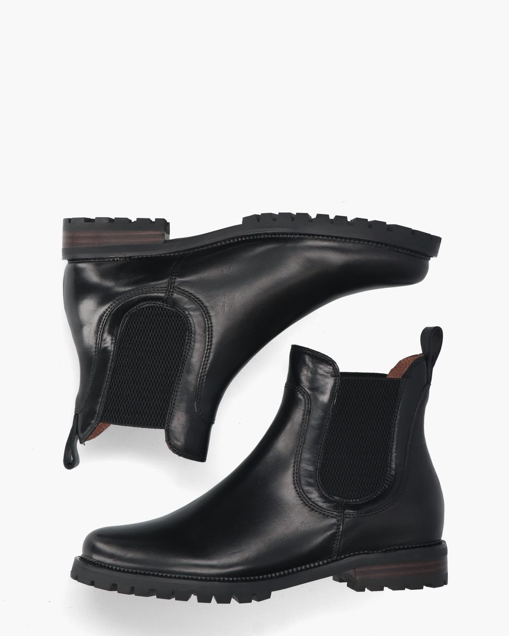 Everybody 29703 Zwart Dames Chelseaboots