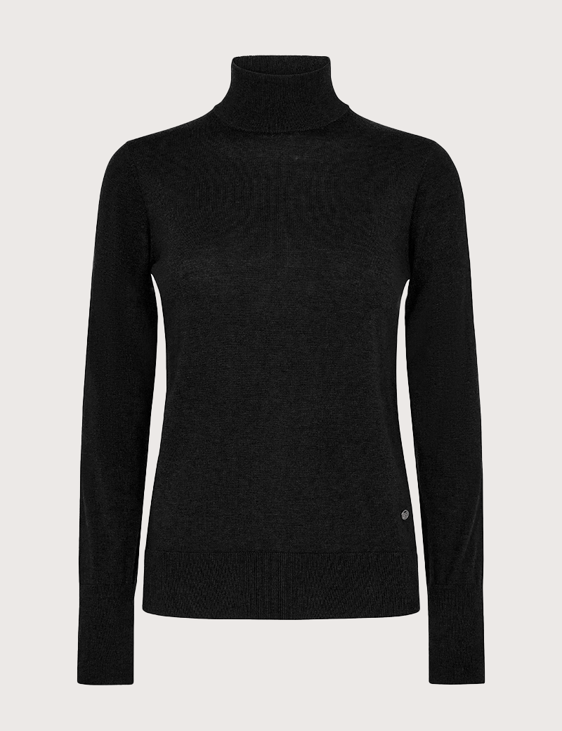MOS MOSH COL ROULÉ FEMME RELENA NOIR