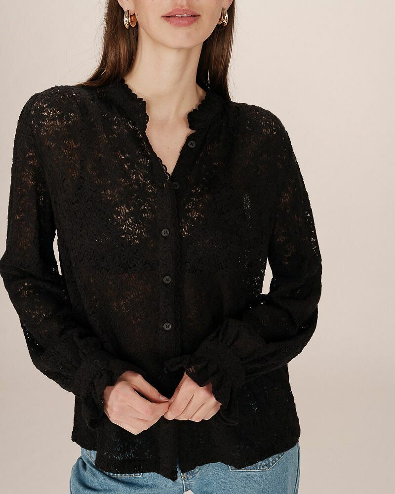 GRACE & MILA<br>Blusa de renda SWING
