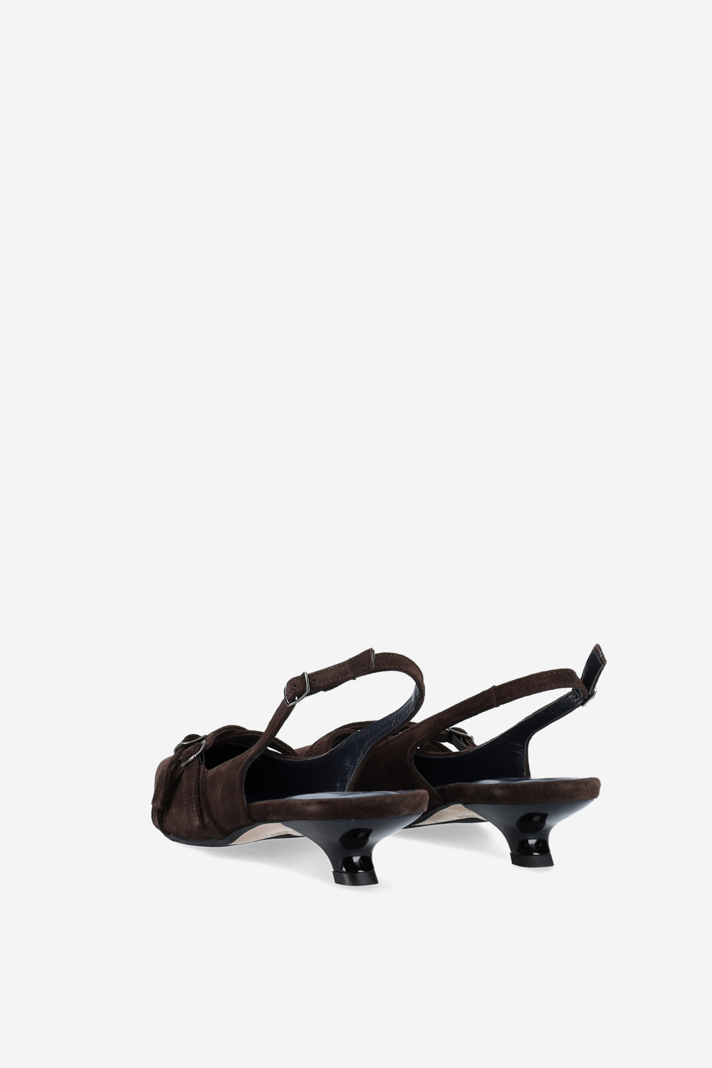 Dumb Love suede slingbacks