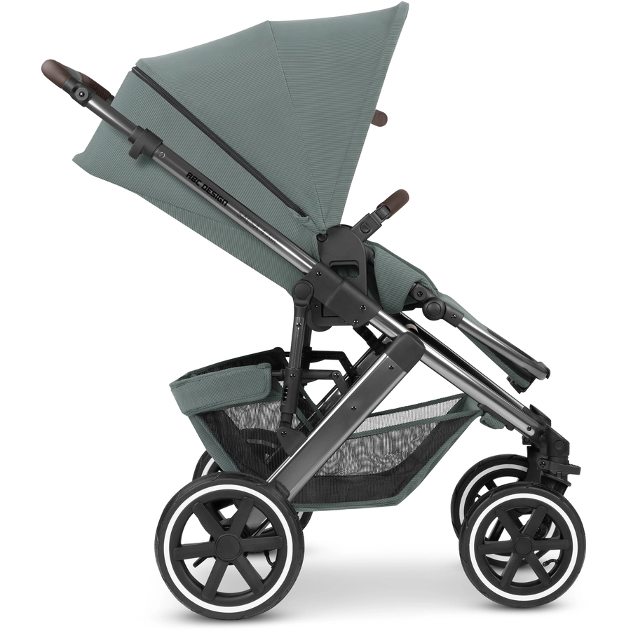 ABC DESIGN Kombikinderwagen Salsa 4 Air Aloe Kollektion 2024