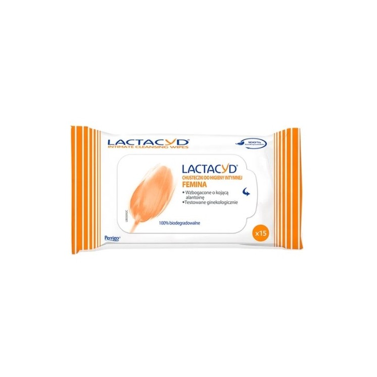 Lactacyd Femina Intimhygienetücher 15 Stück