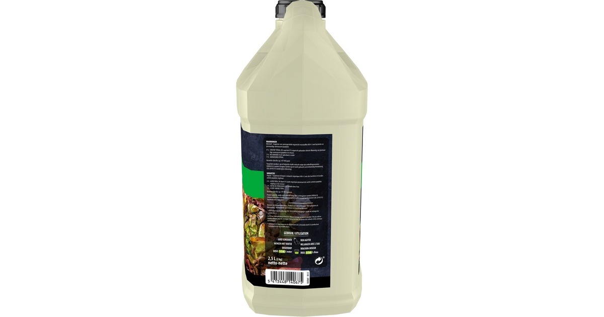 DCMVloeibare Plantenvoeding Groenten & Kruiden 2,5 L meststof