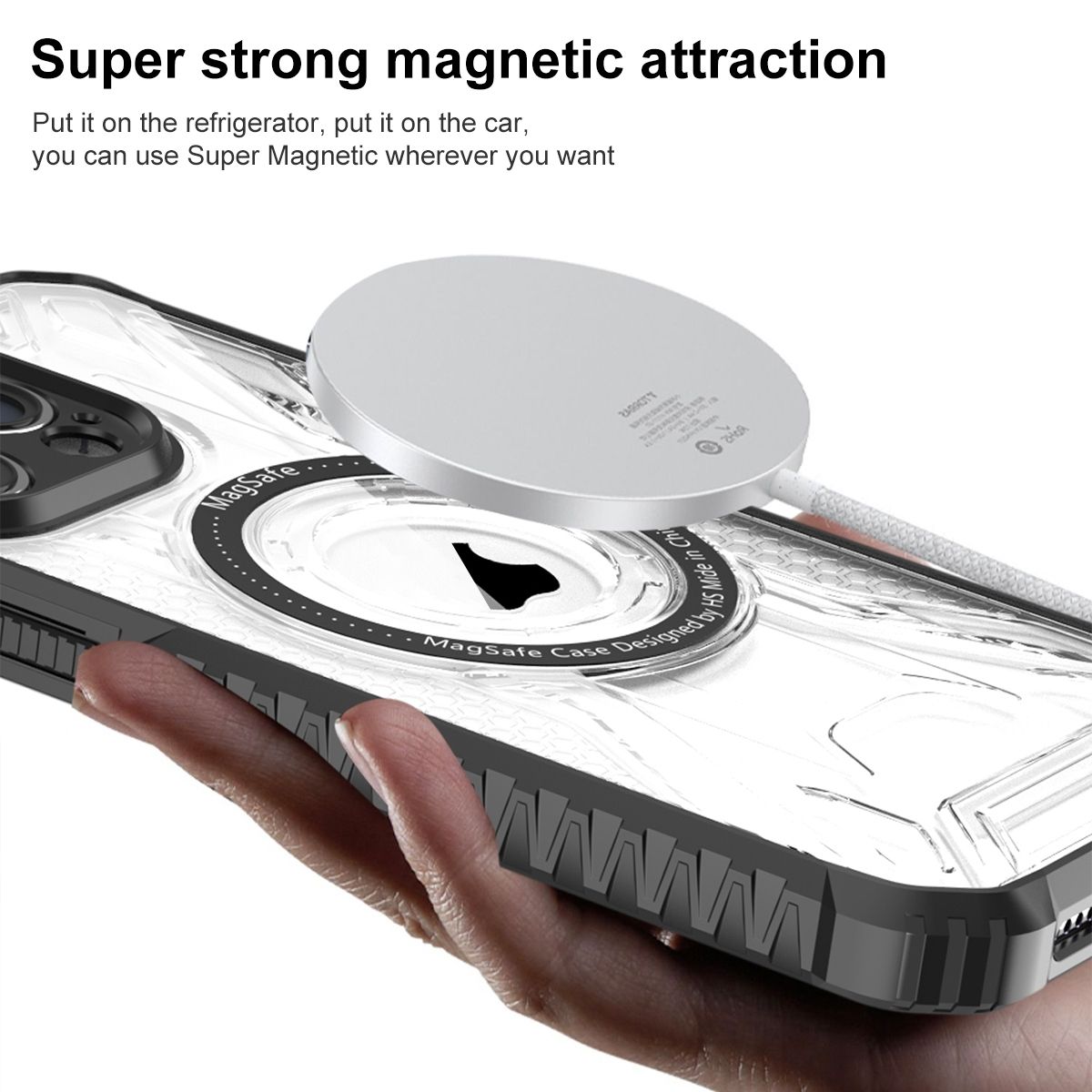 Hülle für Apple iPhone 15 Plus Handy Schutz Case Cover Magsafe Bumper Etuis Neu