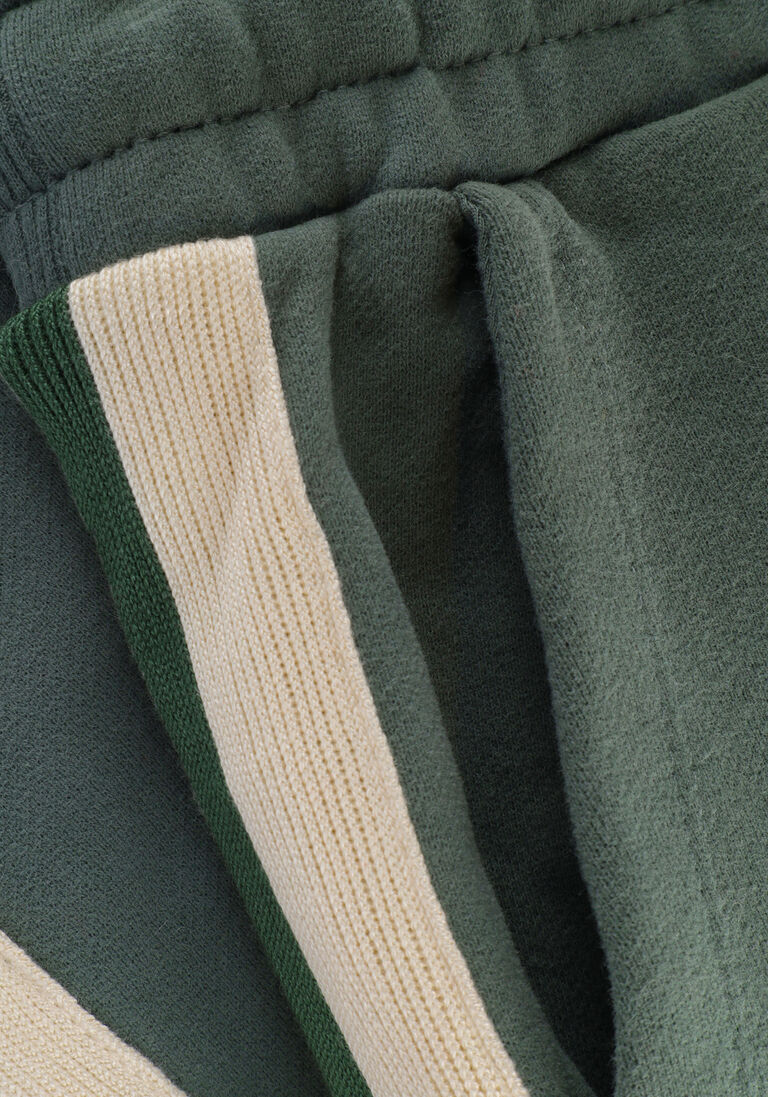 AO76 olijf ao76 joggingbroek ethan sweater pants tape